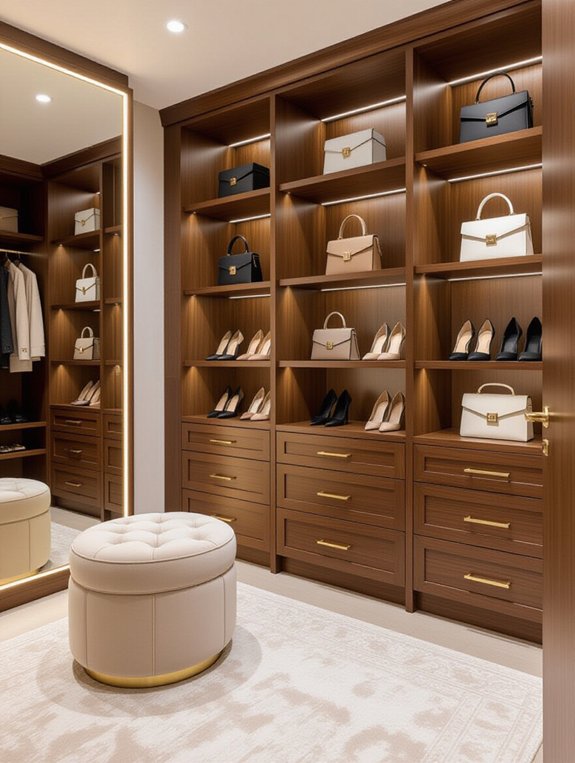 stylish and organized storage