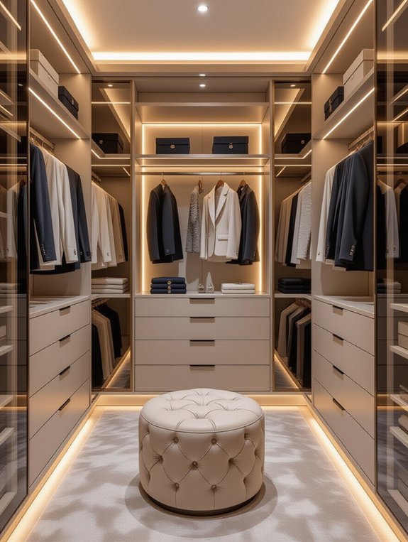 smart closet lighting solutions