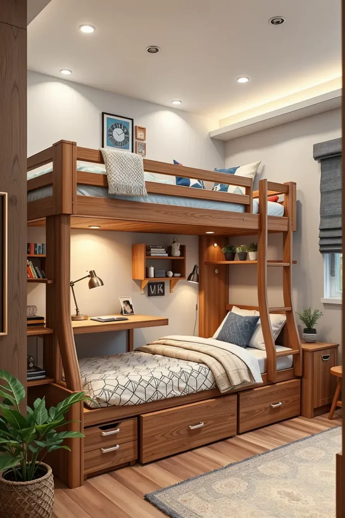 Bunk Bed with Storage