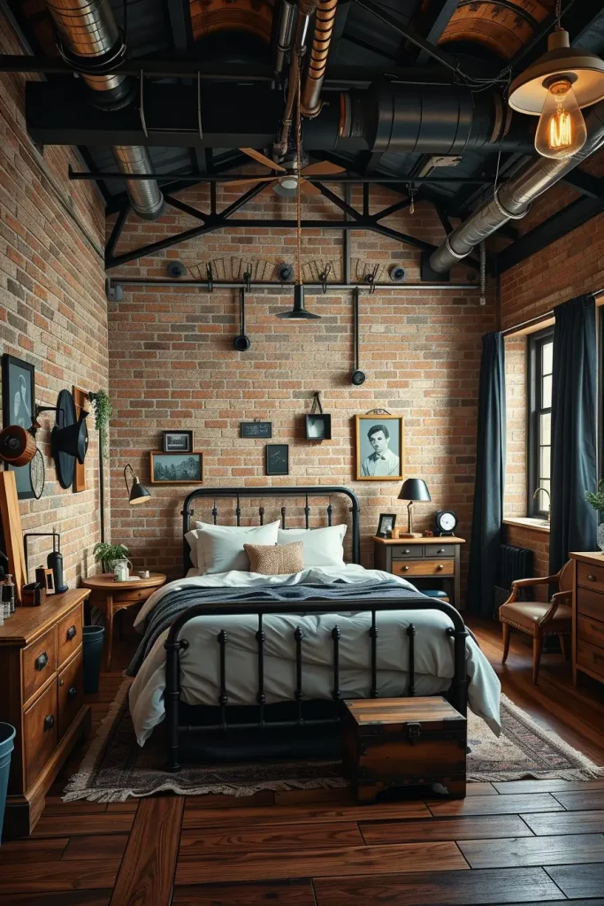 Industrial Boys Bedroom