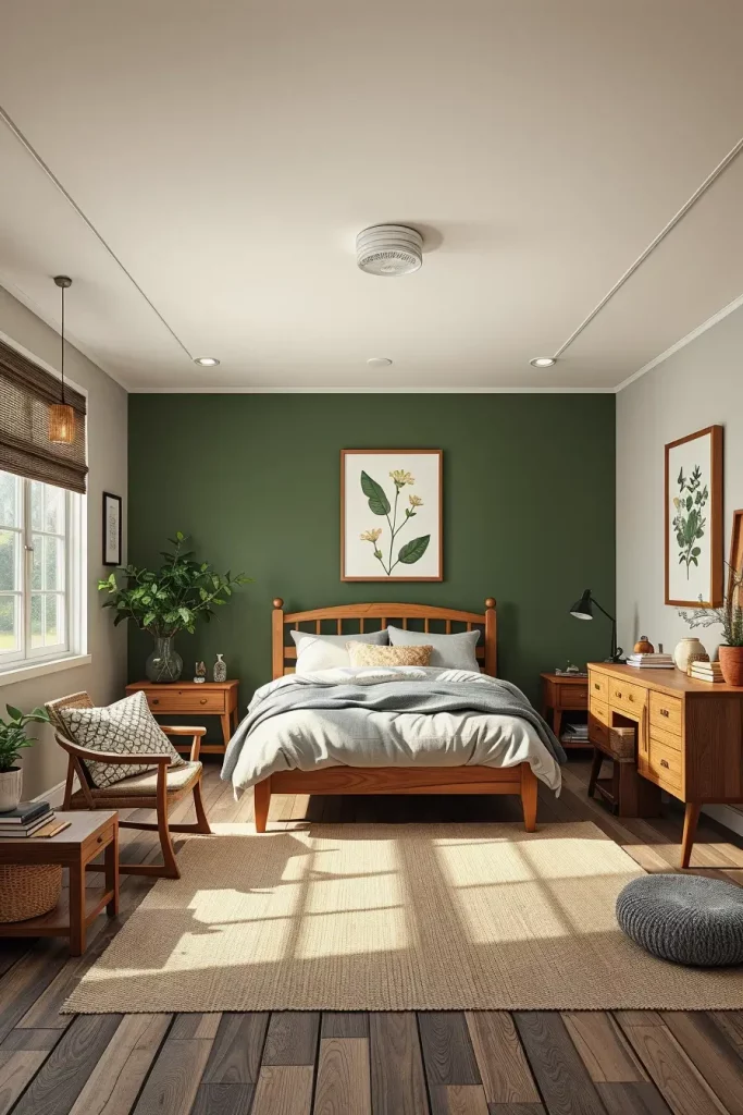Nature-Inspired Boys Bedroom