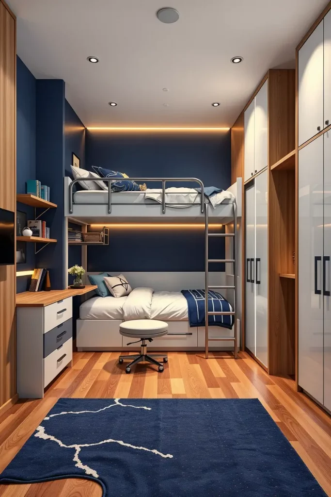 Compact Boys Bedroom