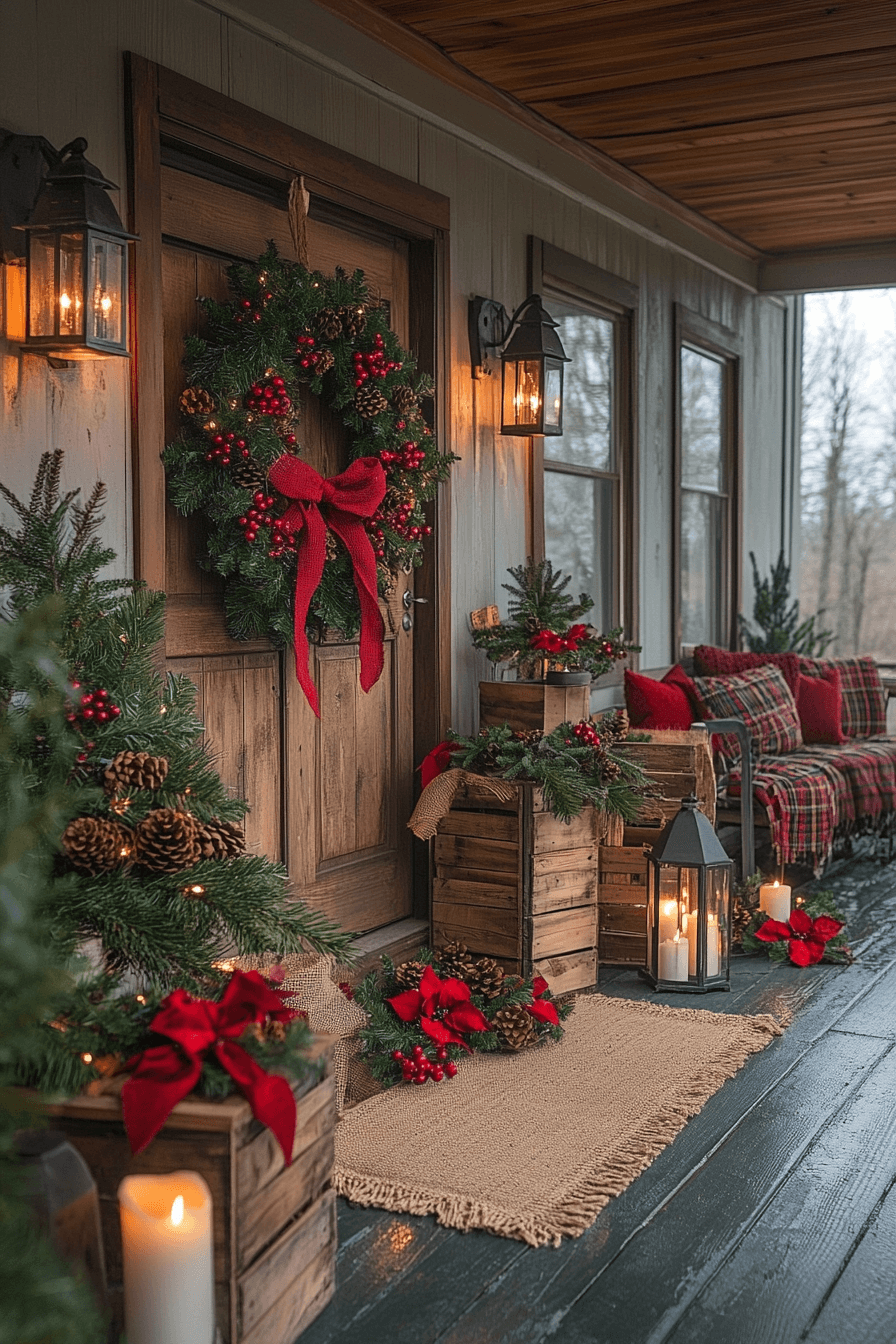 Rustic Farmhouse Porch Style
