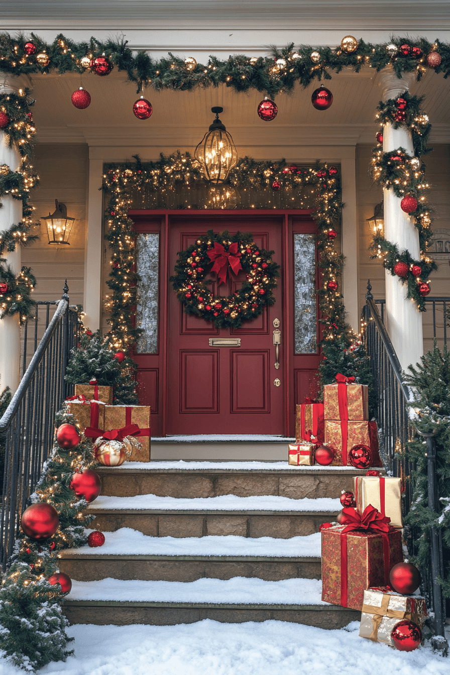 Vibrant Festive Porch Style