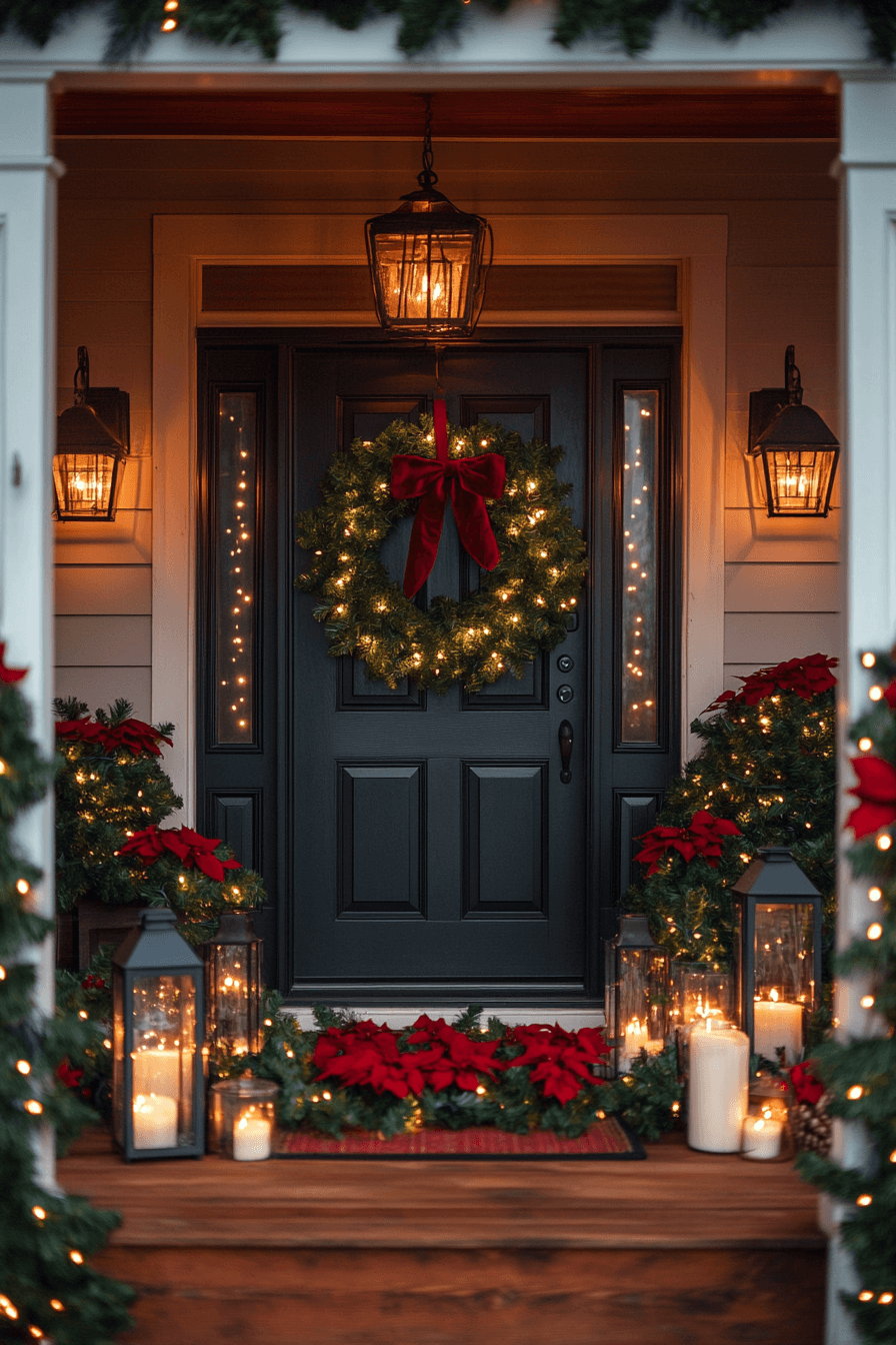 Classic Christmas Porch Appeal
