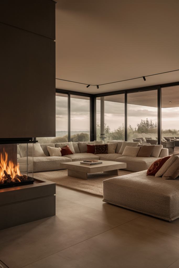 Modern minimalist Bloxburg house exterior