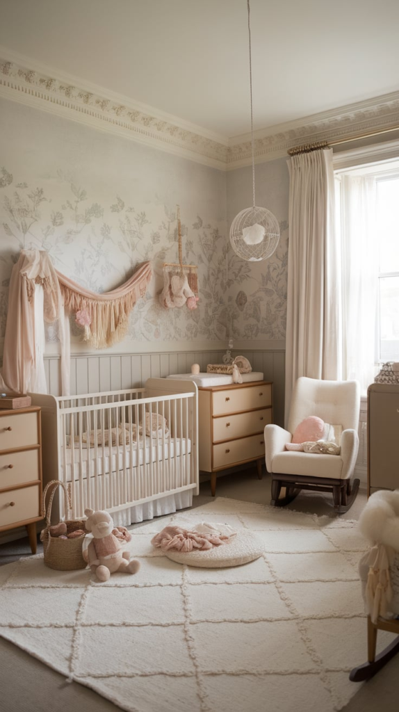 Gender-neutral nursery design