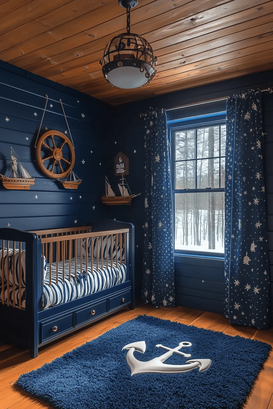 Nautical themed nursery